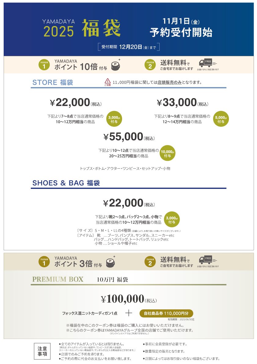 ヤマダヤの福袋2025-1