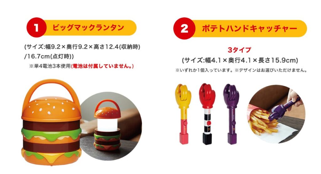 マクドナルドの福袋2025-2